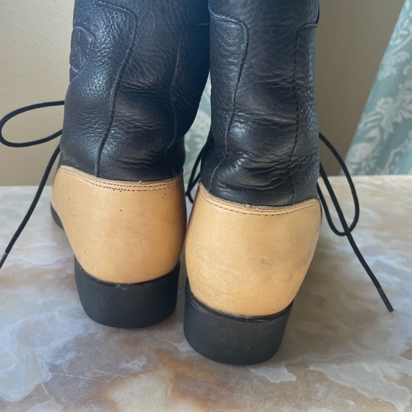 Ariat leather granny smith lace up boots - Picture 5 of 12